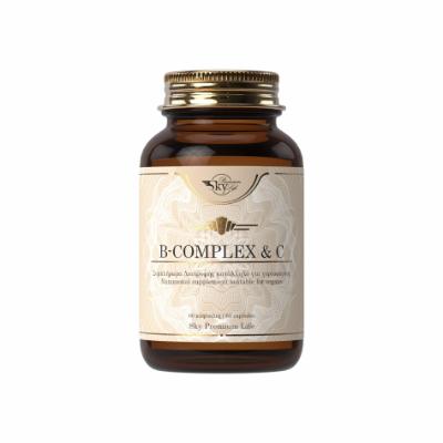 Sky B-Complex with Vitamin C 60 Capsules